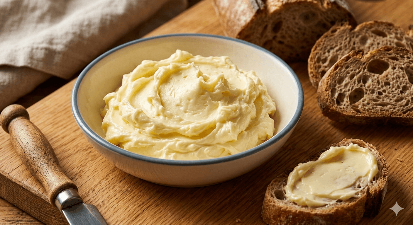 DIY Homemade Butter & Buttermilk from Heavy Cream! - Cooking Hacks life hack with step-by-step guide